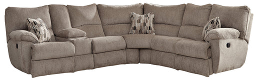 Catnapper Elliott 2pc Lay Flat Reclining Sectional in Pewter - Premium Sectional from Catnapper - Just $1812.88! Shop now at Furniture Wholesale Plus  We are the best furniture store in Nashville, Hendersonville, Goodlettsville, Madison, Antioch, Mount Juliet, Lebanon, Gallatin, Springfield, Murfreesboro, Franklin, Brentwood