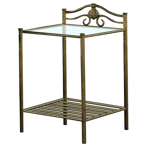 Sydney Metal Nightstand - Premium Nightstand from Coaster Z2 Standard - Just $96! Shop now at Furniture Wholesale Plus  We are the best furniture store in Nashville, Hendersonville, Goodlettsville, Madison, Antioch, Mount Juliet, Lebanon, Gallatin, Springfield, Murfreesboro, Franklin, Brentwood
