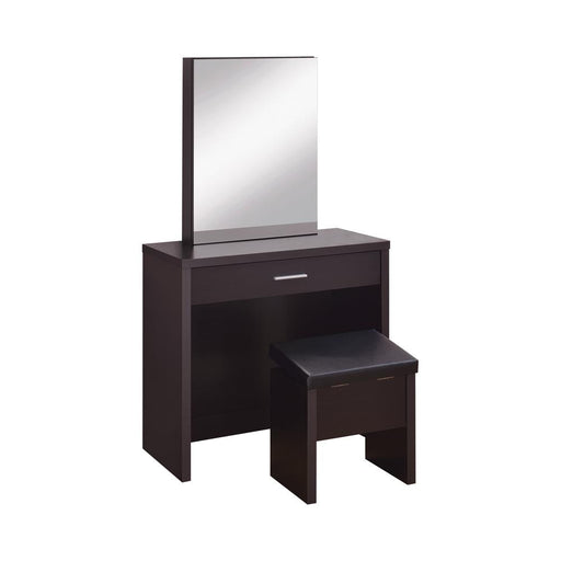 Cappuccino Vanity and Storage Bench - Premium Vanity from Coaster Z2 Standard - Just $270! Shop now at Furniture Wholesale Plus  We are the best furniture store in Nashville, Hendersonville, Goodlettsville, Madison, Antioch, Mount Juliet, Lebanon, Gallatin, Springfield, Murfreesboro, Franklin, Brentwood