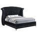 Barzini Black Upholstered California King Bed - Premium Bed from Coaster Z2 Standard - Just $898! Shop now at Furniture Wholesale Plus  We are the best furniture store in Nashville, Hendersonville, Goodlettsville, Madison, Antioch, Mount Juliet, Lebanon, Gallatin, Springfield, Murfreesboro, Franklin, Brentwood