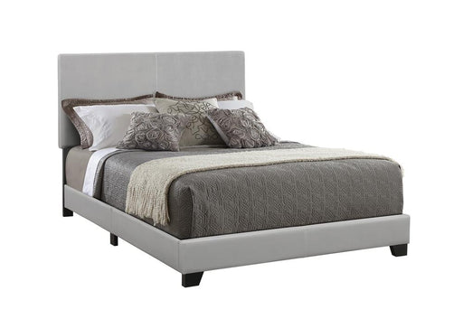 Dorian Grey Faux Leather Upholstered Full Bed - Premium Bed from Coaster Z2 Standard - Just $146! Shop now at Furniture Wholesale Plus  We are the best furniture store in Nashville, Hendersonville, Goodlettsville, Madison, Antioch, Mount Juliet, Lebanon, Gallatin, Springfield, Murfreesboro, Franklin, Brentwood