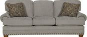 Jackson Furniture Singletary 94"Sofa in Nickel - Premium Sofa from Jackson - Just $835.26! Shop now at Furniture Wholesale Plus  We are the best furniture store in Nashville, Hendersonville, Goodlettsville, Madison, Antioch, Mount Juliet, Lebanon, Gallatin, Springfield, Murfreesboro, Franklin, Brentwood