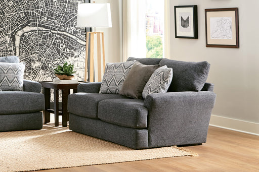 Jackson Howell Loveseat in Night/Graphite 3482-02 - Premium Loveseat from Jackson - Just $809.18! Shop now at Furniture Wholesale Plus  We are the best furniture store in Nashville, Hendersonville, Goodlettsville, Madison, Antioch, Mount Juliet, Lebanon, Gallatin, Springfield, Murfreesboro, Franklin, Brentwood