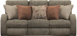 Catnapper Furniture Liam Power Headrest Power Lay Flat Reclining Sofa in Coal/Sunset - Premium Sofa from Catnapper - Just $1424.50! Shop now at Furniture Wholesale Plus  We are the best furniture store in Nashville, Hendersonville, Goodlettsville, Madison, Antioch, Mount Juliet, Lebanon, Gallatin, Springfield, Murfreesboro, Franklin, Brentwood
