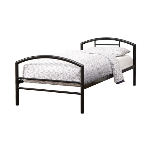 Baines Black Metal Bed - Premium Bed from Coaster Z2 Standard - Just $210! Shop now at Furniture Wholesale Plus  We are the best furniture store in Nashville, Hendersonville, Goodlettsville, Madison, Antioch, Mount Juliet, Lebanon, Gallatin, Springfield, Murfreesboro, Franklin, Brentwood