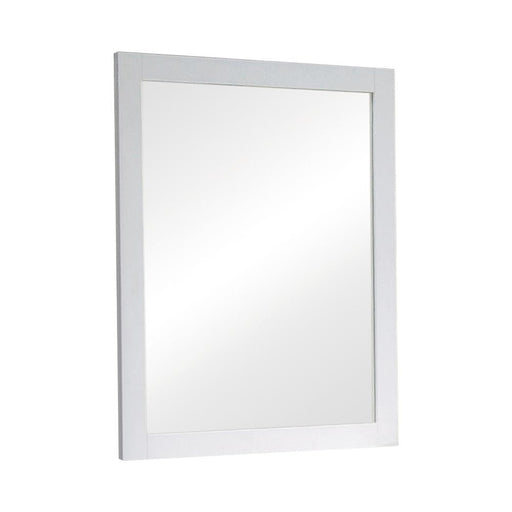 Selena Contemporary White Mirror - Premium Mirror from Coaster Z2 Standard - Just $88! Shop now at Furniture Wholesale Plus  We are the best furniture store in Nashville, Hendersonville, Goodlettsville, Madison, Antioch, Mount Juliet, Lebanon, Gallatin, Springfield, Murfreesboro, Franklin, Brentwood