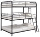 400779 F/F/F TRIPLE BUNK - Premium Bunk Bed from Coaster Z2 Standard - Just $578! Shop now at Furniture Wholesale Plus  We are the best furniture store in Nashville, Hendersonville, Goodlettsville, Madison, Antioch, Mount Juliet, Lebanon, Gallatin, Springfield, Murfreesboro, Franklin, Brentwood