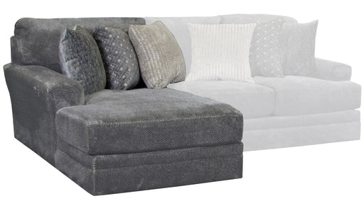 Jackson Furniture Mammoth LSF Chaise in Smoke/Pepper 437675 - Premium Chaise from Jackson - Just $794.14! Shop now at Furniture Wholesale Plus  We are the best furniture store in Nashville, Hendersonville, Goodlettsville, Madison, Antioch, Mount Juliet, Lebanon, Gallatin, Springfield, Murfreesboro, Franklin, Brentwood