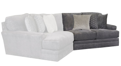 Jackson Furniture Mammoth RSF Loveseat in Smoke/Pepper 437642 - Premium Loveseat from Jackson - Just $732.46! Shop now at Furniture Wholesale Plus  We are the best furniture store in Nashville, Hendersonville, Goodlettsville, Madison, Antioch, Mount Juliet, Lebanon, Gallatin, Springfield, Murfreesboro, Franklin, Brentwood