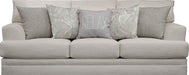 Jackson Furniture Zeller 93'Sofa in Cream/ Sterling - Premium Sofa from Jackson - Just $796.58! Shop now at Furniture Wholesale Plus  We are the best furniture store in Nashville, Hendersonville, Goodlettsville, Madison, Antioch, Mount Juliet, Lebanon, Gallatin, Springfield, Murfreesboro, Franklin, Brentwood