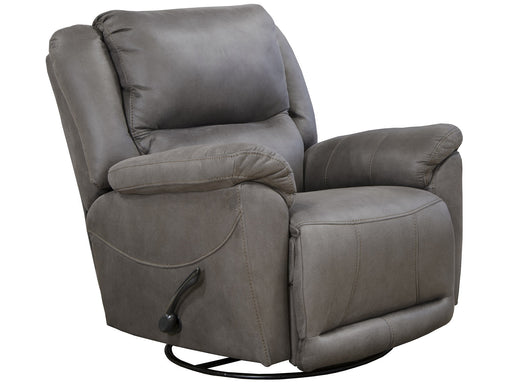 Catnapper Furniture Cole Chaise Swivel Glider Recliner in Charcoal - Premium Swivel Glider from Catnapper - Just $595.70! Shop now at Furniture Wholesale Plus  We are the best furniture store in Nashville, Hendersonville, Goodlettsville, Madison, Antioch, Mount Juliet, Lebanon, Gallatin, Springfield, Murfreesboro, Franklin, Brentwood