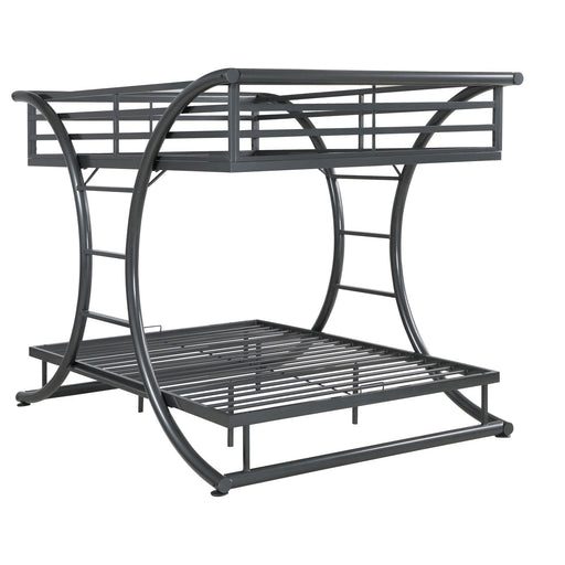 Stephan Metal Full over Full Bunk Bed - Premium Bed from Coaster Z2 Standard - Just $1098! Shop now at Furniture Wholesale Plus  We are the best furniture store in Nashville, Hendersonville, Goodlettsville, Madison, Antioch, Mount Juliet, Lebanon, Gallatin, Springfield, Murfreesboro, Franklin, Brentwood