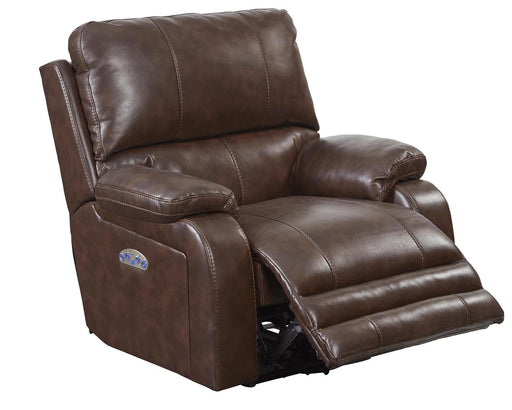 Catnapper Thornton Power Headrest/Power Lay Flat Recliner in Java - Premium Recliner from Catnapper - Just $932.28! Shop now at Furniture Wholesale Plus  We are the best furniture store in Nashville, Hendersonville, Goodlettsville, Madison, Antioch, Mount Juliet, Lebanon, Gallatin, Springfield, Murfreesboro, Franklin, Brentwood