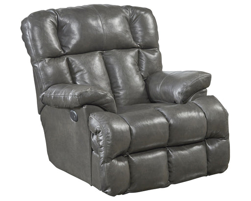 Catnapper Victor Chaise Rocker Recliner in Steel - Premium Recliner from Catnapper - Just $932.28! Shop now at Furniture Wholesale Plus  We are the best furniture store in Nashville, Hendersonville, Goodlettsville, Madison, Antioch, Mount Juliet, Lebanon, Gallatin, Springfield, Murfreesboro, Franklin, Brentwood