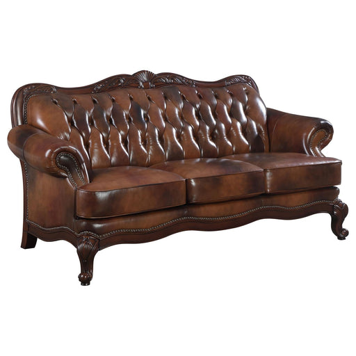 Victoria Traditional Tri Tone Sofa - Premium Sofa from Coaster Z2 Standard - Just $2258! Shop now at Furniture Wholesale Plus  We are the best furniture store in Nashville, Hendersonville, Goodlettsville, Madison, Antioch, Mount Juliet, Lebanon, Gallatin, Springfield, Murfreesboro, Franklin, Brentwood