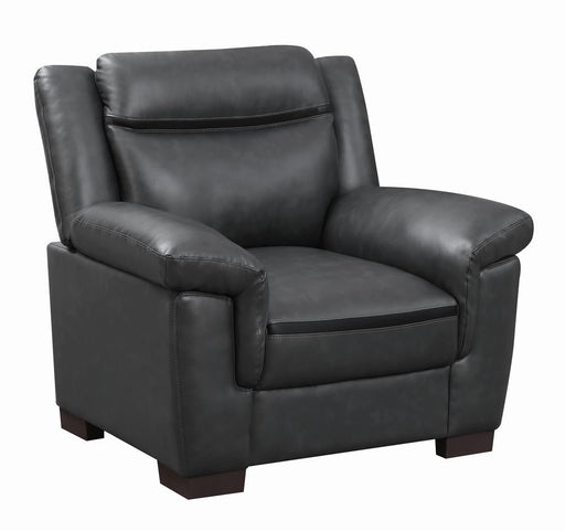 Arabella Contemporary Grey Chair - Premium Chair from Coaster Z2 Standard - Just $340! Shop now at Furniture Wholesale Plus  We are the best furniture store in Nashville, Hendersonville, Goodlettsville, Madison, Antioch, Mount Juliet, Lebanon, Gallatin, Springfield, Murfreesboro, Franklin, Brentwood