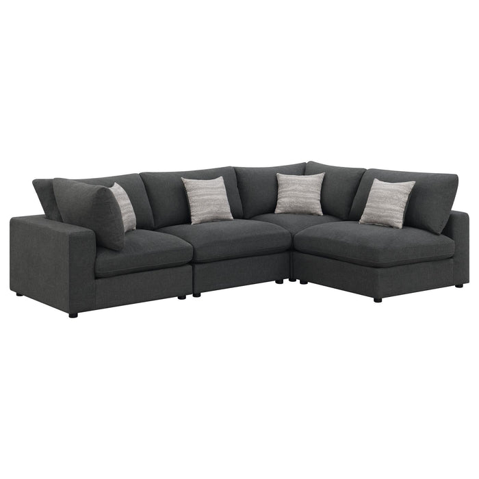 551324 SETA 4 PC SECTIONAL SET - Premium Sectional from Coaster Z2 Standard - Just $2056! Shop now at Furniture Wholesale Plus  We are the best furniture store in Nashville, Hendersonville, Goodlettsville, Madison, Antioch, Mount Juliet, Lebanon, Gallatin, Springfield, Murfreesboro, Franklin, Brentwood