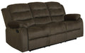 Rodman Chocolate Reclining Sofa - Premium Sofa from Coaster Z2 Standard - Just $798! Shop now at Furniture Wholesale Plus  We are the best furniture store in Nashville, Hendersonville, Goodlettsville, Madison, Antioch, Mount Juliet, Lebanon, Gallatin, Springfield, Murfreesboro, Franklin, Brentwood