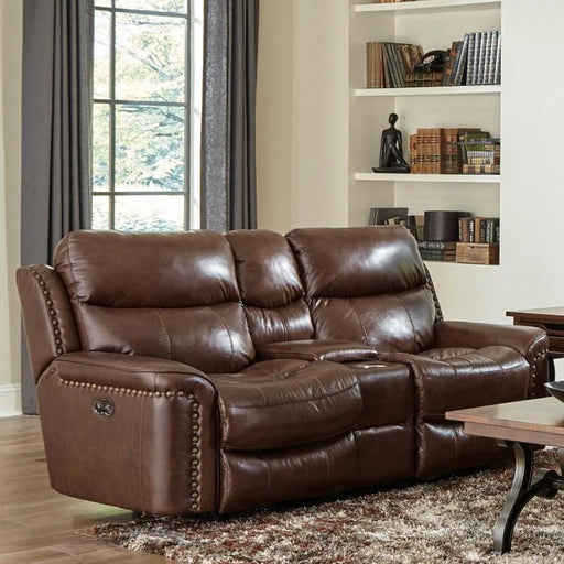 Catnapper Ceretti Power Reclining Console Loveseat in Brown - Premium Loveseat from Catnapper - Just $1553.88! Shop now at Furniture Wholesale Plus  We are the best furniture store in Nashville, Hendersonville, Goodlettsville, Madison, Antioch, Mount Juliet, Lebanon, Gallatin, Springfield, Murfreesboro, Franklin, Brentwood