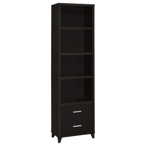 G700881 Contemporary Cappuccino Media Tower - Premium Media Tower from Coaster Z2 Standard - Just $214! Shop now at Furniture Wholesale Plus  We are the best furniture store in Nashville, Hendersonville, Goodlettsville, Madison, Antioch, Mount Juliet, Lebanon, Gallatin, Springfield, Murfreesboro, Franklin, Brentwood