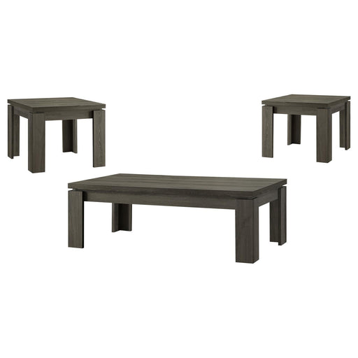 G701686 Occasional Table Sets Contemporary Distressed Grey Three Piece Set - Premium End Table from Coaster Z2 Standard - Just $238! Shop now at Furniture Wholesale Plus  We are the best furniture store in Nashville, Hendersonville, Goodlettsville, Madison, Antioch, Mount Juliet, Lebanon, Gallatin, Springfield, Murfreesboro, Franklin, Brentwood
