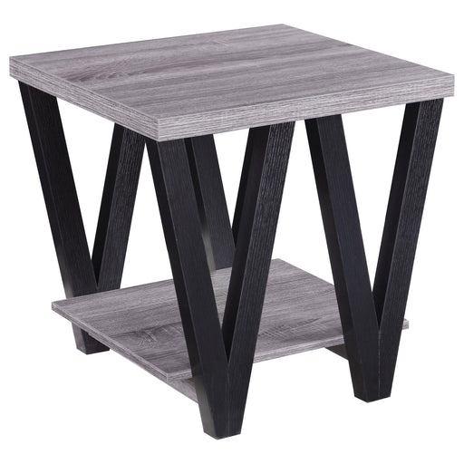 Mid Century Modern Black Side Table - Premium End Table from Coaster Z2 Standard - Just $138! Shop now at Furniture Wholesale Plus  We are the best furniture store in Nashville, Hendersonville, Goodlettsville, Madison, Antioch, Mount Juliet, Lebanon, Gallatin, Springfield, Murfreesboro, Franklin, Brentwood