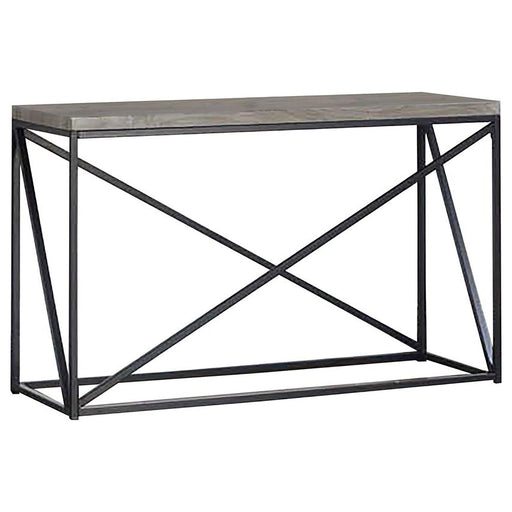 Industrial Sonoma Grey Sofa Table - Premium Sofa Table from Coaster Z2 Standard - Just $118! Shop now at Furniture Wholesale Plus  We are the best furniture store in Nashville, Hendersonville, Goodlettsville, Madison, Antioch, Mount Juliet, Lebanon, Gallatin, Springfield, Murfreesboro, Franklin, Brentwood