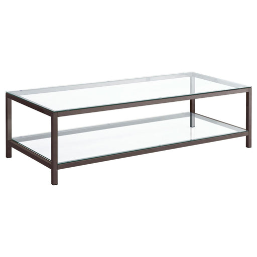 G720228 Contemporary Black Nickel Coffee Table - Premium Coffee Table from Coaster Z2 Standard - Just $190! Shop now at Furniture Wholesale Plus  We are the best furniture store in Nashville, Hendersonville, Goodlettsville, Madison, Antioch, Mount Juliet, Lebanon, Gallatin, Springfield, Murfreesboro, Franklin, Brentwood