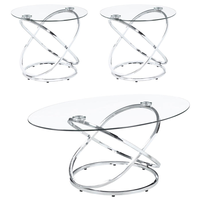 722373 3 PC SET - Premium Table Set from Coaster Z2 Standard - Just $398! Shop now at Furniture Wholesale Plus  We are the best furniture store in Nashville, Hendersonville, Goodlettsville, Madison, Antioch, Mount Juliet, Lebanon, Gallatin, Springfield, Murfreesboro, Franklin, Brentwood