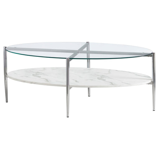 723278 COFFEE TABLE - Premium Coffee Table from Coaster Z2 Standard - Just $198! Shop now at Furniture Wholesale Plus  We are the best furniture store in Nashville, Hendersonville, Goodlettsville, Madison, Antioch, Mount Juliet, Lebanon, Gallatin, Springfield, Murfreesboro, Franklin, Brentwood