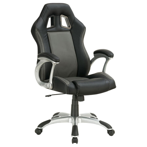 G800046 Contemporary Black and Grey Office Chair - Premium Office Chair from Coaster Z2 Standard - Just $258! Shop now at Furniture Wholesale Plus  We are the best furniture store in Nashville, Hendersonville, Goodlettsville, Madison, Antioch, Mount Juliet, Lebanon, Gallatin, Springfield, Murfreesboro, Franklin, Brentwood