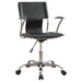 G800207 Contemporary Black Adjustable Office Chair - Premium Office Chair from Coaster Z2 Standard - Just $158! Shop now at Furniture Wholesale Plus  We are the best furniture store in Nashville, Hendersonville, Goodlettsville, Madison, Antioch, Mount Juliet, Lebanon, Gallatin, Springfield, Murfreesboro, Franklin, Brentwood