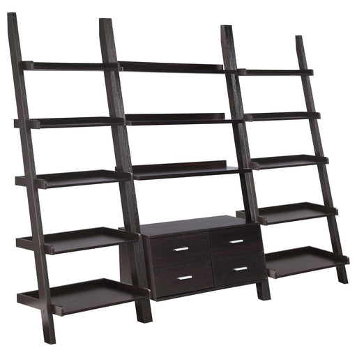 800319 S3 3 PC LADDER BOOKCASE SET - Premium Bookcase from Coaster Z2 Standard - Just $566! Shop now at Furniture Wholesale Plus  We are the best furniture store in Nashville, Hendersonville, Goodlettsville, Madison, Antioch, Mount Juliet, Lebanon, Gallatin, Springfield, Murfreesboro, Franklin, Brentwood