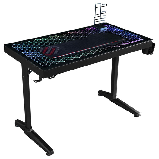 802439 GAMING DESK - Premium Desk from Coaster Z2 Standard - Just $478! Shop now at Furniture Wholesale Plus  We are the best furniture store in Nashville, Hendersonville, Goodlettsville, Madison, Antioch, Mount Juliet, Lebanon, Gallatin, Springfield, Murfreesboro, Franklin, Brentwood