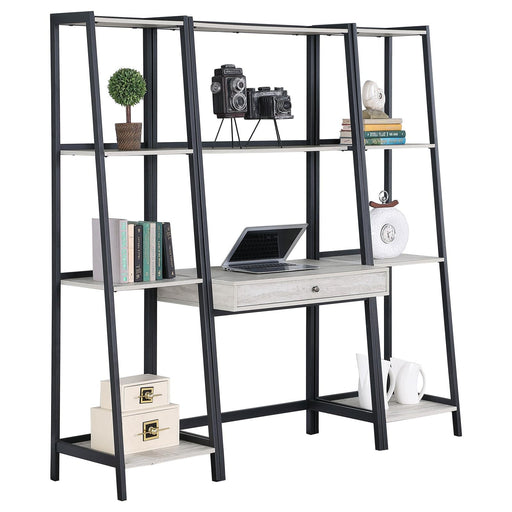 805801 S3 3 PC DESK SET - Premium Home Office Set from Coaster Z2 Standard - Just $638! Shop now at Furniture Wholesale Plus  We are the best furniture store in Nashville, Hendersonville, Goodlettsville, Madison, Antioch, Mount Juliet, Lebanon, Gallatin, Springfield, Murfreesboro, Franklin, Brentwood