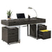 881571 S3 3 PC DESK SET - Premium Home Office Set from Coaster Z2 Standard - Just $598! Shop now at Furniture Wholesale Plus  We are the best furniture store in Nashville, Hendersonville, Goodlettsville, Madison, Antioch, Mount Juliet, Lebanon, Gallatin, Springfield, Murfreesboro, Franklin, Brentwood