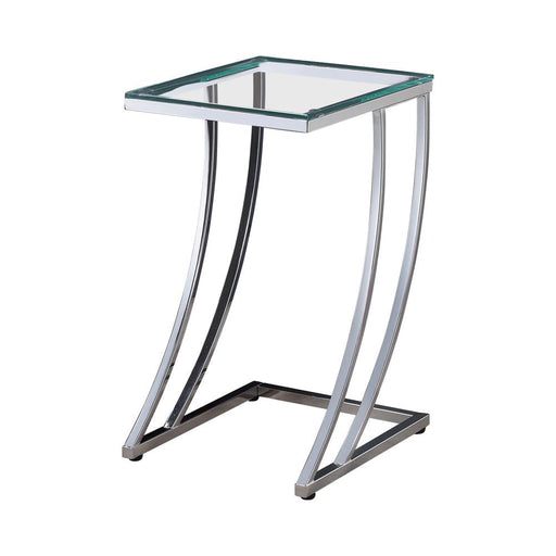 Modern Chrome Accent Table - Premium Accent Table from Coaster Z2 Standard - Just $78! Shop now at Furniture Wholesale Plus  We are the best furniture store in Nashville, Hendersonville, Goodlettsville, Madison, Antioch, Mount Juliet, Lebanon, Gallatin, Springfield, Murfreesboro, Franklin, Brentwood