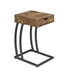 Industrial Antique Nutmeg Accent Table - Premium Accent Table from Coaster Z2 Standard - Just $130! Shop now at Furniture Wholesale Plus  We are the best furniture store in Nashville, Hendersonville, Goodlettsville, Madison, Antioch, Mount Juliet, Lebanon, Gallatin, Springfield, Murfreesboro, Franklin, Brentwood