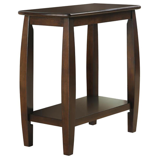 G900994 Casual Cappuccino Accent Table - Premium Chairside Table from Coaster Z2 Standard - Just $106! Shop now at Furniture Wholesale Plus  We are the best furniture store in Nashville, Hendersonville, Goodlettsville, Madison, Antioch, Mount Juliet, Lebanon, Gallatin, Springfield, Murfreesboro, Franklin, Brentwood