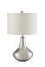 G901525 Contemporary Chrome Table Lamp - Premium Table Lamp from Coaster Z2 Standard - Just $98! Shop now at Furniture Wholesale Plus  We are the best furniture store in Nashville, Hendersonville, Goodlettsville, Madison, Antioch, Mount Juliet, Lebanon, Gallatin, Springfield, Murfreesboro, Franklin, Brentwood