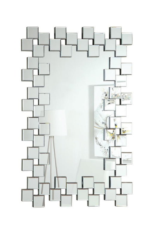 G901838 Contemporary Frameless Clear Mirror - Premium Mirror from Coaster Z2 Standard - Just $230! Shop now at Furniture Wholesale Plus  We are the best furniture store in Nashville, Hendersonville, Goodlettsville, Madison, Antioch, Mount Juliet, Lebanon, Gallatin, Springfield, Murfreesboro, Franklin, Brentwood