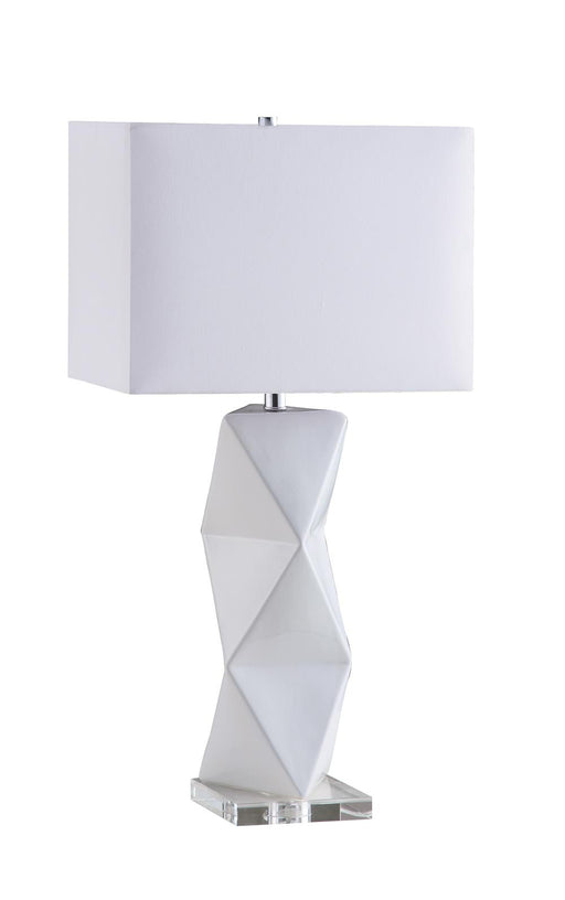Transitional White Table Lamp - Premium Table Lamp from Coaster Z2 Standard - Just $138! Shop now at Furniture Wholesale Plus  We are the best furniture store in Nashville, Hendersonville, Goodlettsville, Madison, Antioch, Mount Juliet, Lebanon, Gallatin, Springfield, Murfreesboro, Franklin, Brentwood