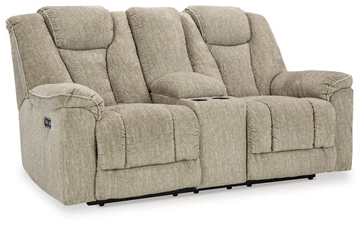 Hindmarsh Power Reclining Loveseat with Console - Premium Loveseat from Ashley Furniture - Just $978.98! Shop now at Furniture Wholesale Plus  We are the best furniture store in Nashville, Hendersonville, Goodlettsville, Madison, Antioch, Mount Juliet, Lebanon, Gallatin, Springfield, Murfreesboro, Franklin, Brentwood