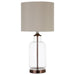 Transitional Clear and Bronze Table Lamp - Premium Table Lamp from Coaster Z2 Standard - Just $86! Shop now at Furniture Wholesale Plus  We are the best furniture store in Nashville, Hendersonville, Goodlettsville, Madison, Antioch, Mount Juliet, Lebanon, Gallatin, Springfield, Murfreesboro, Franklin, Brentwood