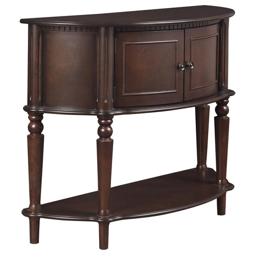 Traditional Brown Console Table - Premium Accent Table from Coaster Z2 Standard - Just $338! Shop now at Furniture Wholesale Plus  We are the best furniture store in Nashville, Hendersonville, Goodlettsville, Madison, Antioch, Mount Juliet, Lebanon, Gallatin, Springfield, Murfreesboro, Franklin, Brentwood