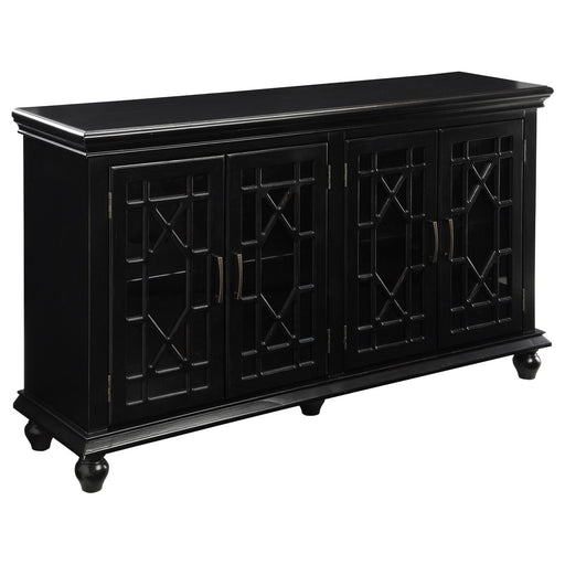 Traditional Black Accent Cabinet - Premium Accent Cabinet from Coaster Z2 Standard - Just $738! Shop now at Furniture Wholesale Plus  We are the best furniture store in Nashville, Hendersonville, Goodlettsville, Madison, Antioch, Mount Juliet, Lebanon, Gallatin, Springfield, Murfreesboro, Franklin, Brentwood