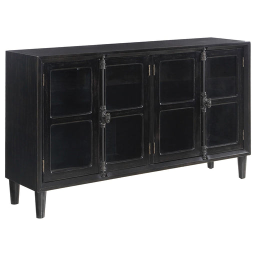 Transitional Black Accent Cabinet - Premium Accent Cabinet from Coaster Z2 Standard - Just $790! Shop now at Furniture Wholesale Plus  We are the best furniture store in Nashville, Hendersonville, Goodlettsville, Madison, Antioch, Mount Juliet, Lebanon, Gallatin, Springfield, Murfreesboro, Franklin, Brentwood