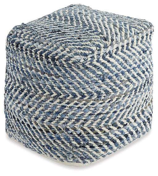 Chevron Pouf - Premium Pouf from Ashley Furniture - Just $108.02! Shop now at Furniture Wholesale Plus  We are the best furniture store in Nashville, Hendersonville, Goodlettsville, Madison, Antioch, Mount Juliet, Lebanon, Gallatin, Springfield, Murfreesboro, Franklin, Brentwood