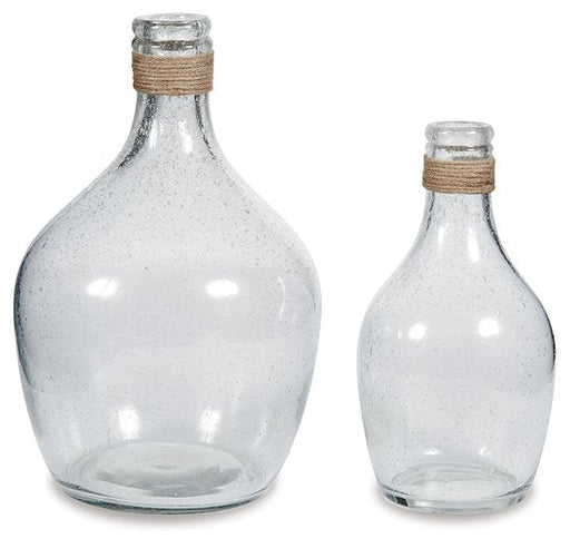 Marcin Vase (Set of 2) - Premium Vase from Ashley Furniture - Just $60.24! Shop now at Furniture Wholesale Plus  We are the best furniture store in Nashville, Hendersonville, Goodlettsville, Madison, Antioch, Mount Juliet, Lebanon, Gallatin, Springfield, Murfreesboro, Franklin, Brentwood