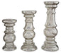 Rosario Candle Holder (Set of 3) - Premium Candle Holder from Ashley Furniture - Just $69.07! Shop now at Furniture Wholesale Plus  We are the best furniture store in Nashville, Hendersonville, Goodlettsville, Madison, Antioch, Mount Juliet, Lebanon, Gallatin, Springfield, Murfreesboro, Franklin, Brentwood